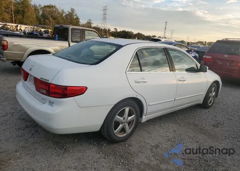 2005 Honda Accord Ex z USA, uszkodzony, nr VIN 1HGCM56785A179345